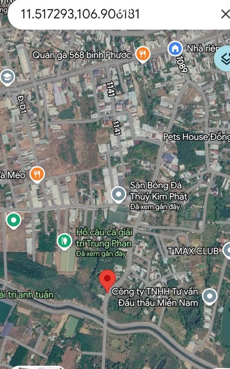 Bán đất Bình Phước Bình Tân 420m² 1 tỷ 3 - Ảnh 1