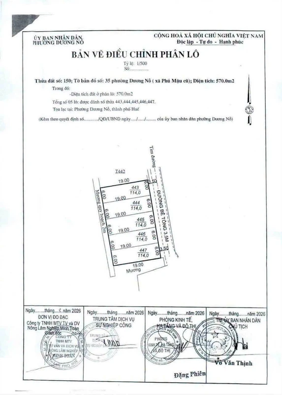 Bán đất Tiên Nộn 114m2 Dương Nỗ Huế