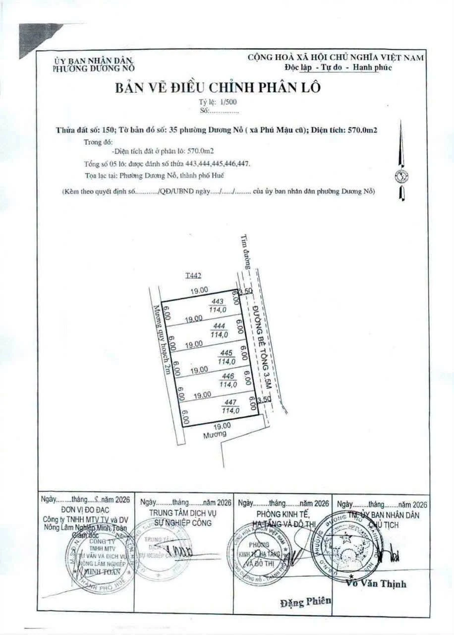 Bán đất Tiên Nộn 114m2 Dương Nỗ Huế - Ảnh 1
