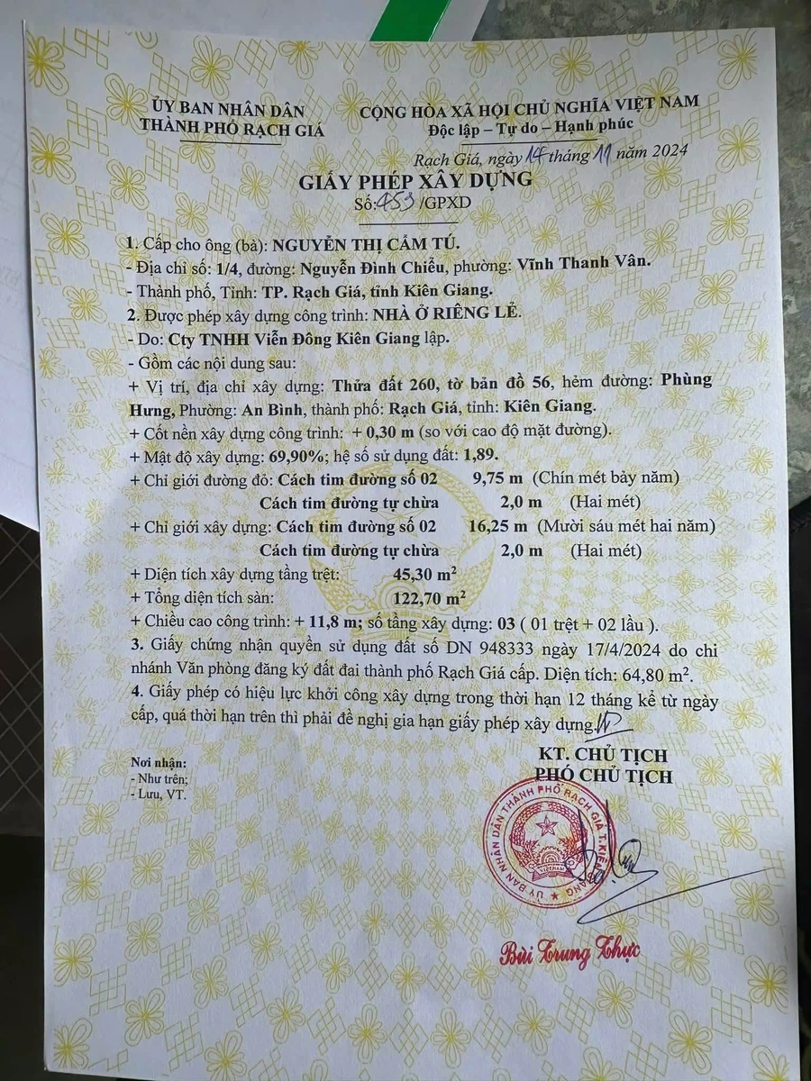 Bán lô góc 63m² khu dân cư An Bình, Rạch Giá - Ảnh thu nhỏ 5