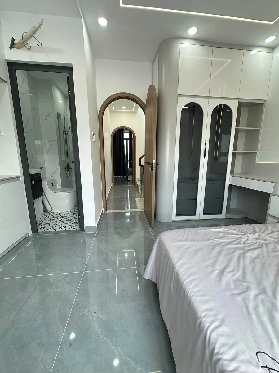 Bán nhà 4 tầng 3PN gần chợ Bà Hom Bình Tân 52m² - Ảnh thu nhỏ 3