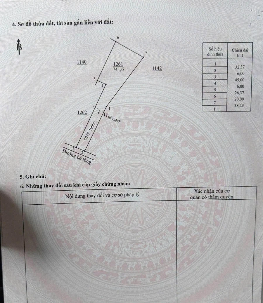 Bán 2 lô đất thổ cư Tân Phước giá rẻ 290 và 390 triệu - Ảnh thu nhỏ 2