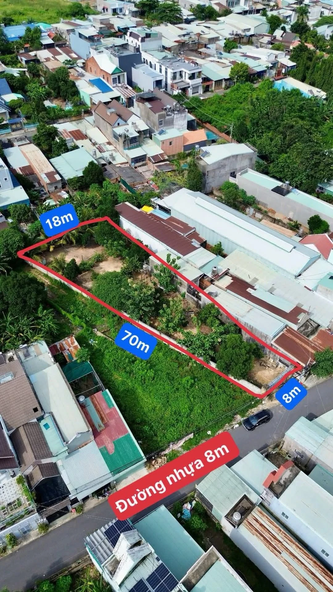 Bán đất 750m2 (thổ cư 200m2) Biên Hòa Đồng Nai - 600 triệu - Ảnh 1