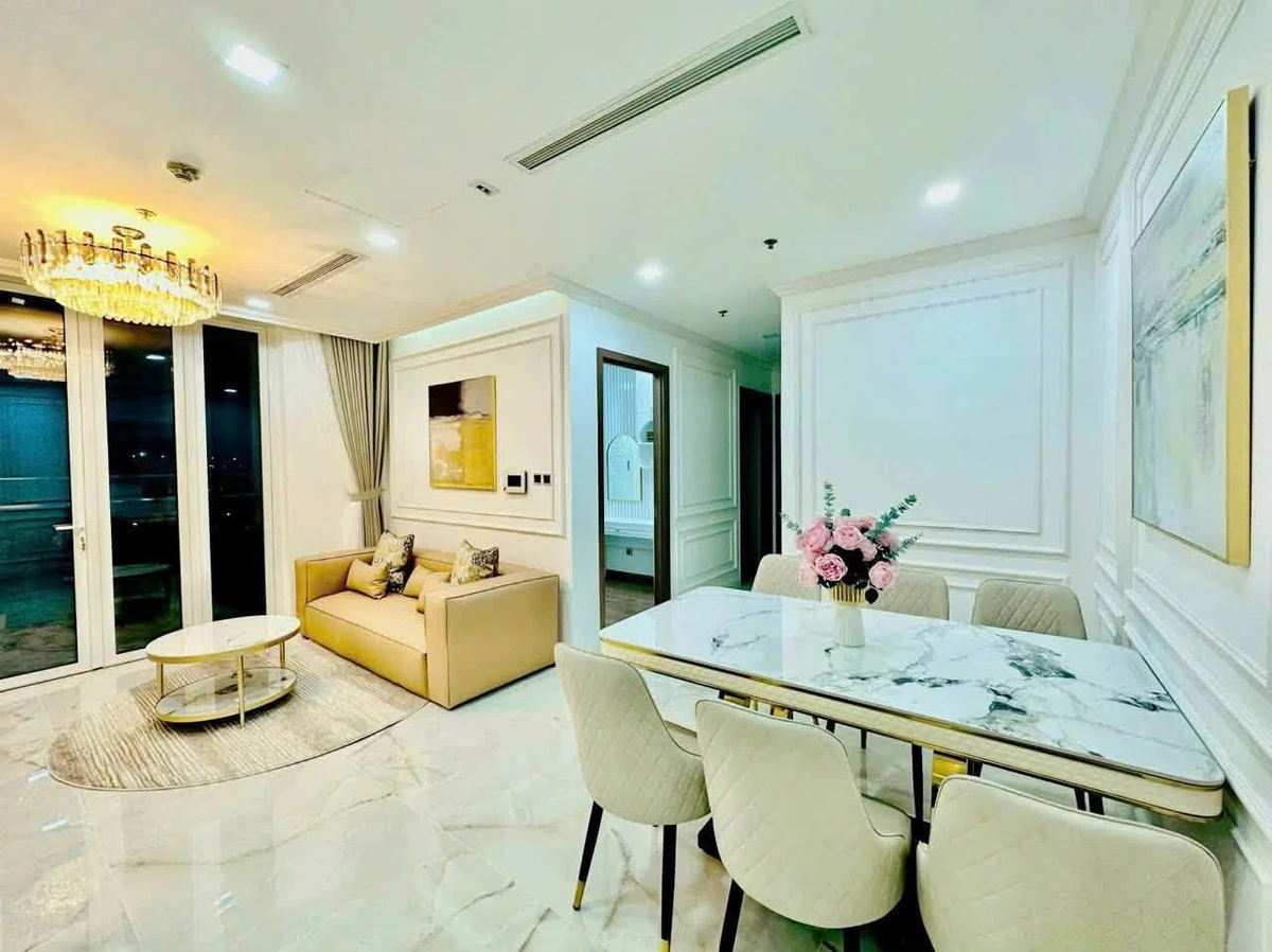 Cho thuê căn hộ 3PN 116m2 Vinhomes Central Park 40tr/tháng - Ảnh thu nhỏ 2