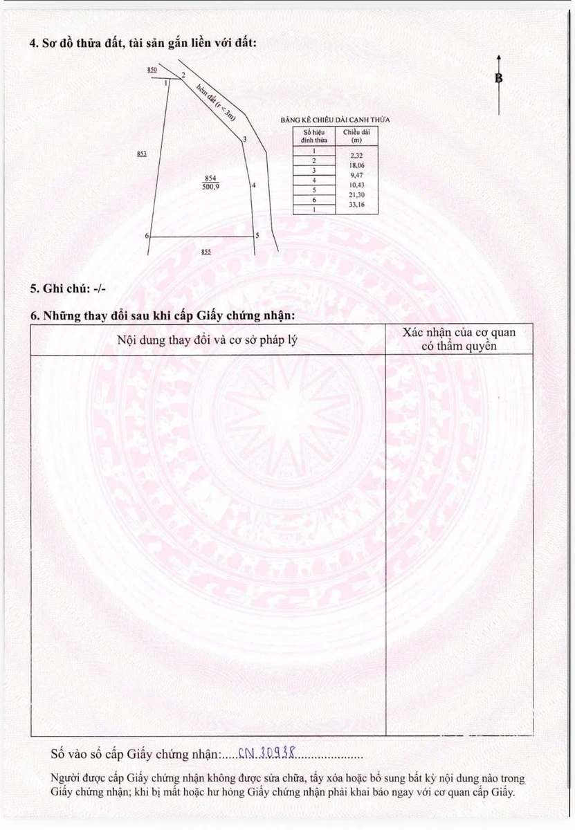 Bán đất 500m2 Xã Đất Đỏ Nhà Bè 450 triệu - Ảnh thu nhỏ 4