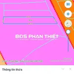 Bán đất mặt tiền Hàm Chính 192m² Lâm Đồng 530 triệu - Ảnh thu nhỏ 1