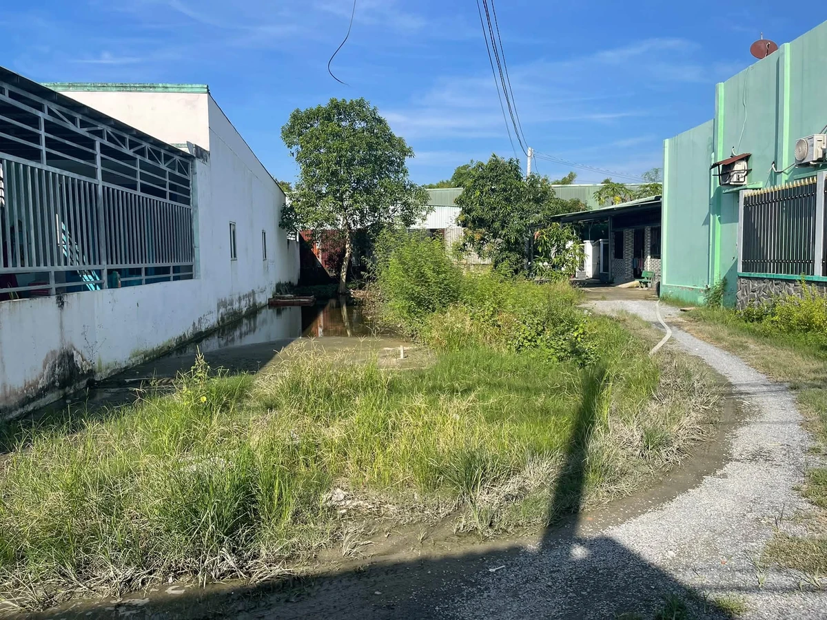 Bán nền đất thổ cư 5x32m nở hậu 11m đường Nguyễn Thị Thọ, thị trấn Đức Hòa, giá 1,9 tỷ - Ảnh thu nhỏ 4