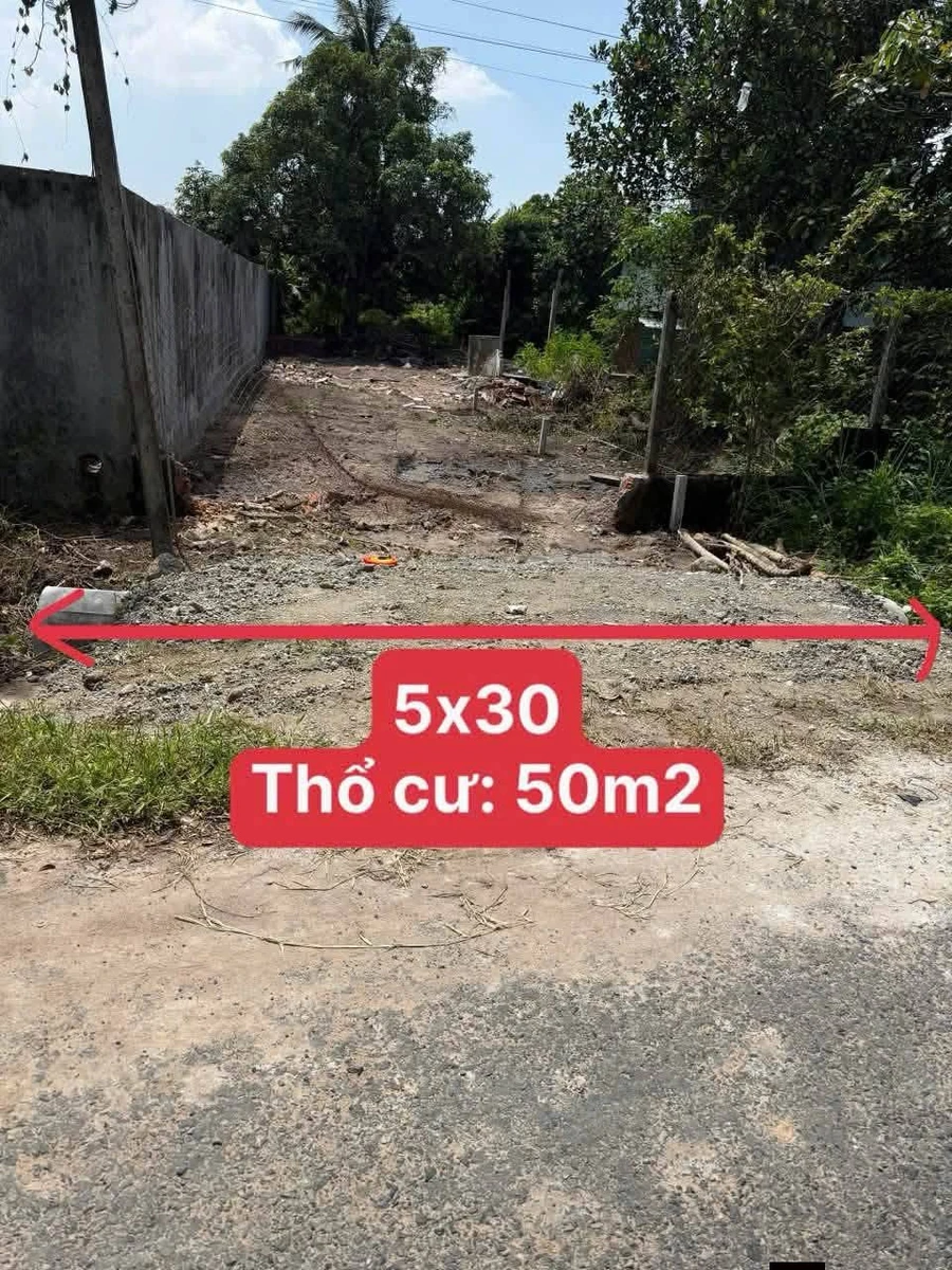 Bán đất mặt tiền 50m² Gò Dầu 520 triệu - Ảnh 1