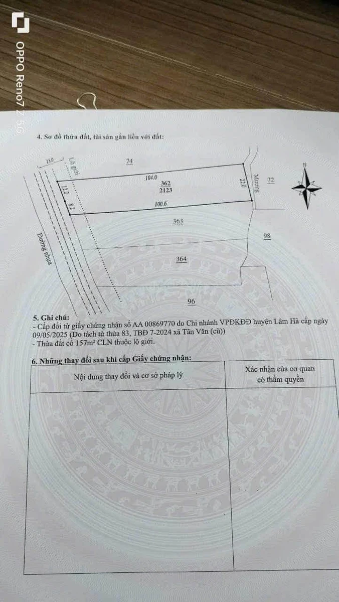 Bán đất mặt tiền Xã Đinh Văn Lâm, Hóc Môn, 2080 m², 2,4 tỷ - Ảnh thu nhỏ 2