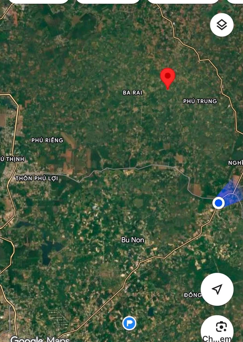 Bán gần 2ha đất vườn cao su non, 25m mặt tiền đường ô tô, giá 2,1 tỷ tại Phú Trung, Bình Phước - Ảnh thu nhỏ 3