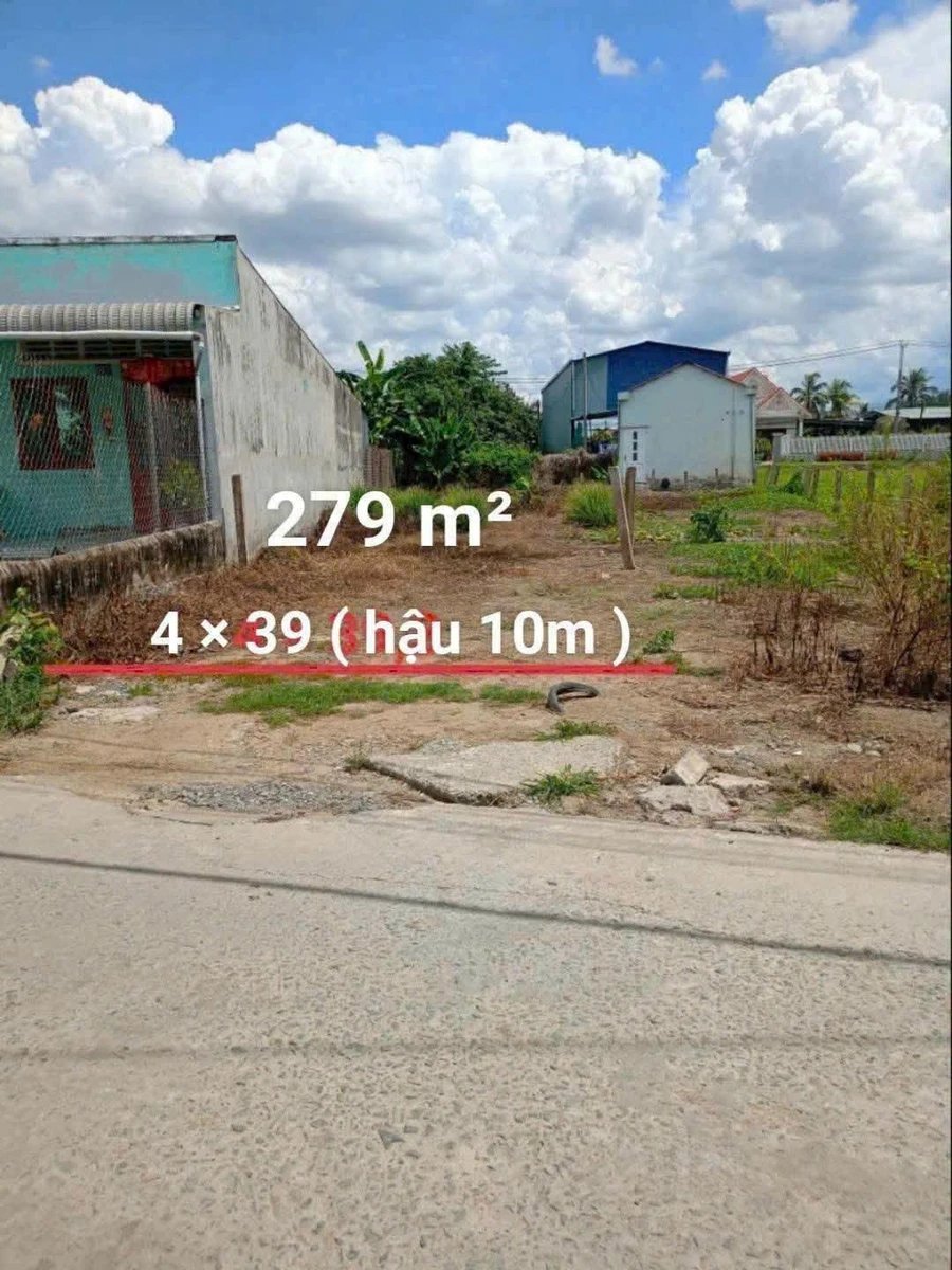 Bán đất thổ cư hẻm xe tải 279m2 đường Châu Thị Kim, Tân An, Tây Ninh giá 1,9 tỷ - Ảnh thu nhỏ 3