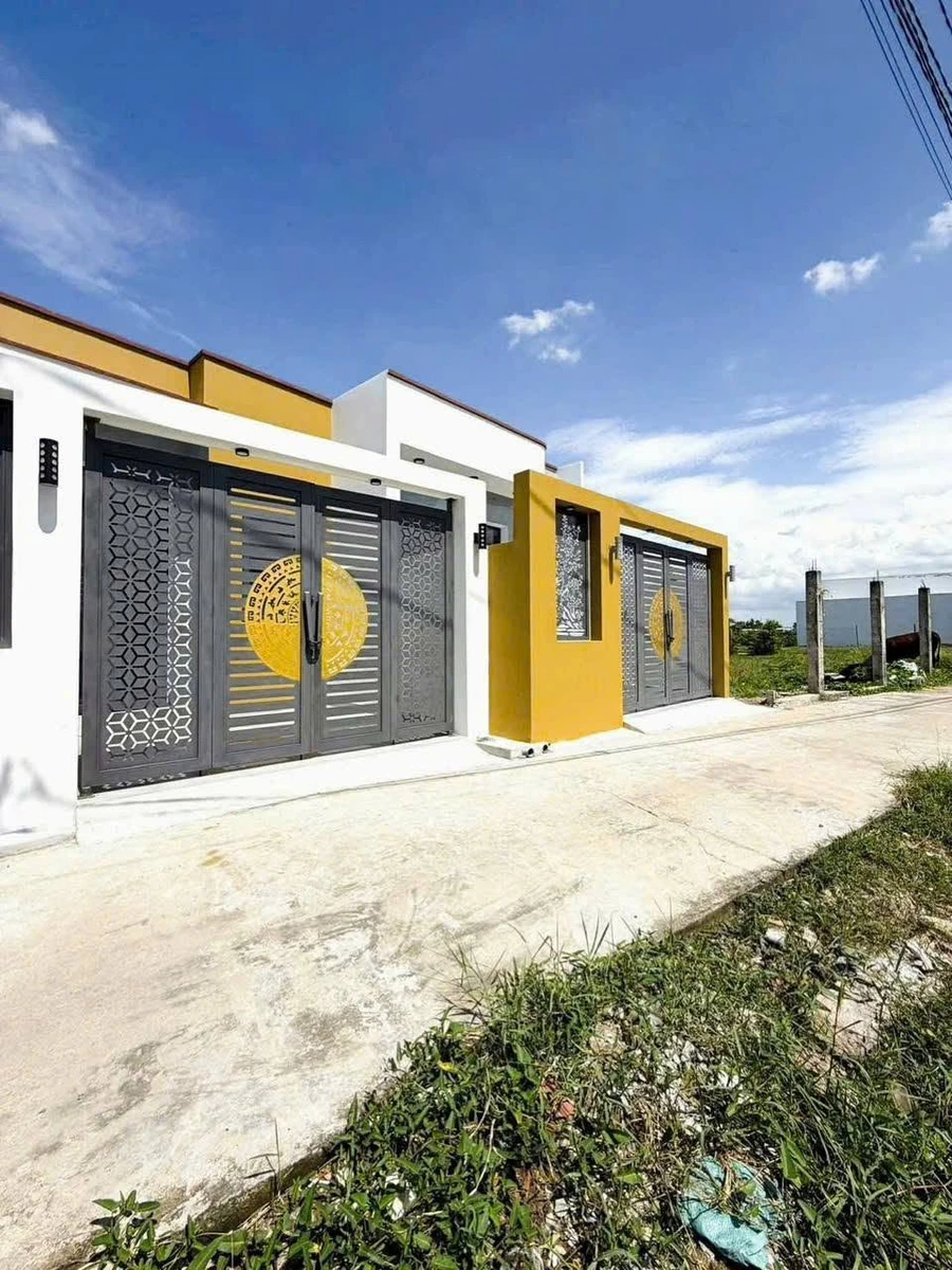 Bán nhà mới 3 PN 99m2 gần chợ Gò Đen, Bến Lức - Ảnh 1