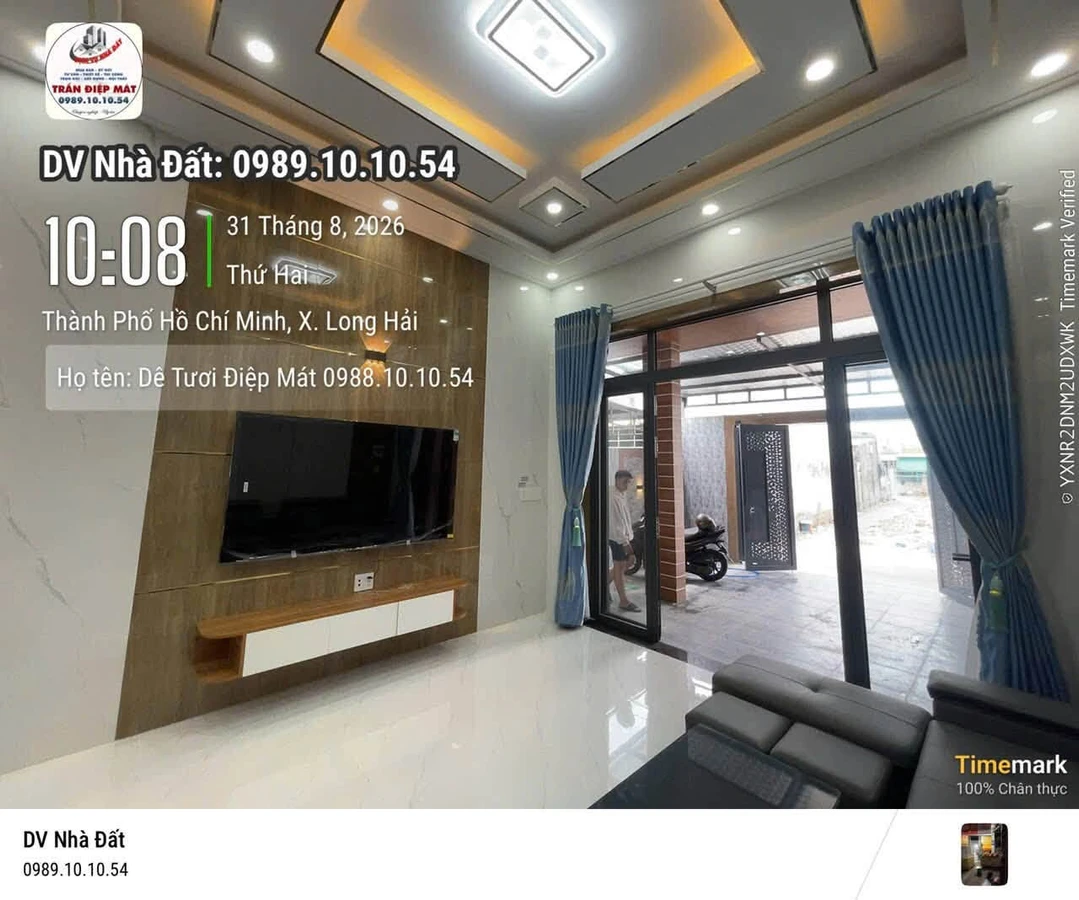 Bán nhà full nội thất 2PN, 5,5x22m, giá 2 tỷ 875 tại Phước Tỉnh, Long Hải - Ảnh 1