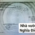 Bán nhà vườn Nghĩa Điền 420m² 1tỷ690 Quảng Ngãi - Ảnh thu nhỏ 1