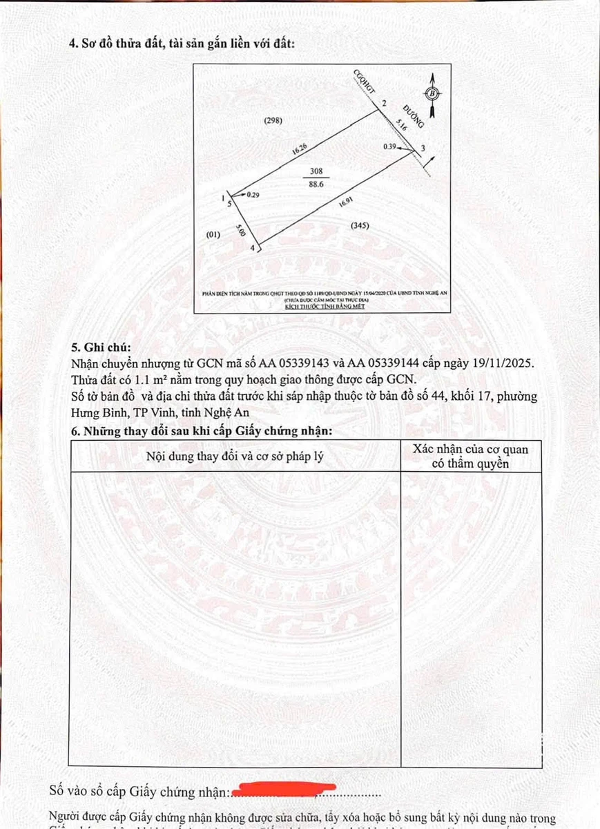 Bán đất Quận 12 mặt tiền 5,1m, 88,6m² gần Quảng Trường Hưng Bình - Ảnh thu nhỏ 2
