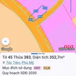 Bán lô góc 2 mặt tiền 660m² Tóc Tiên 1 tỷ 490 - Ảnh thu nhỏ 2