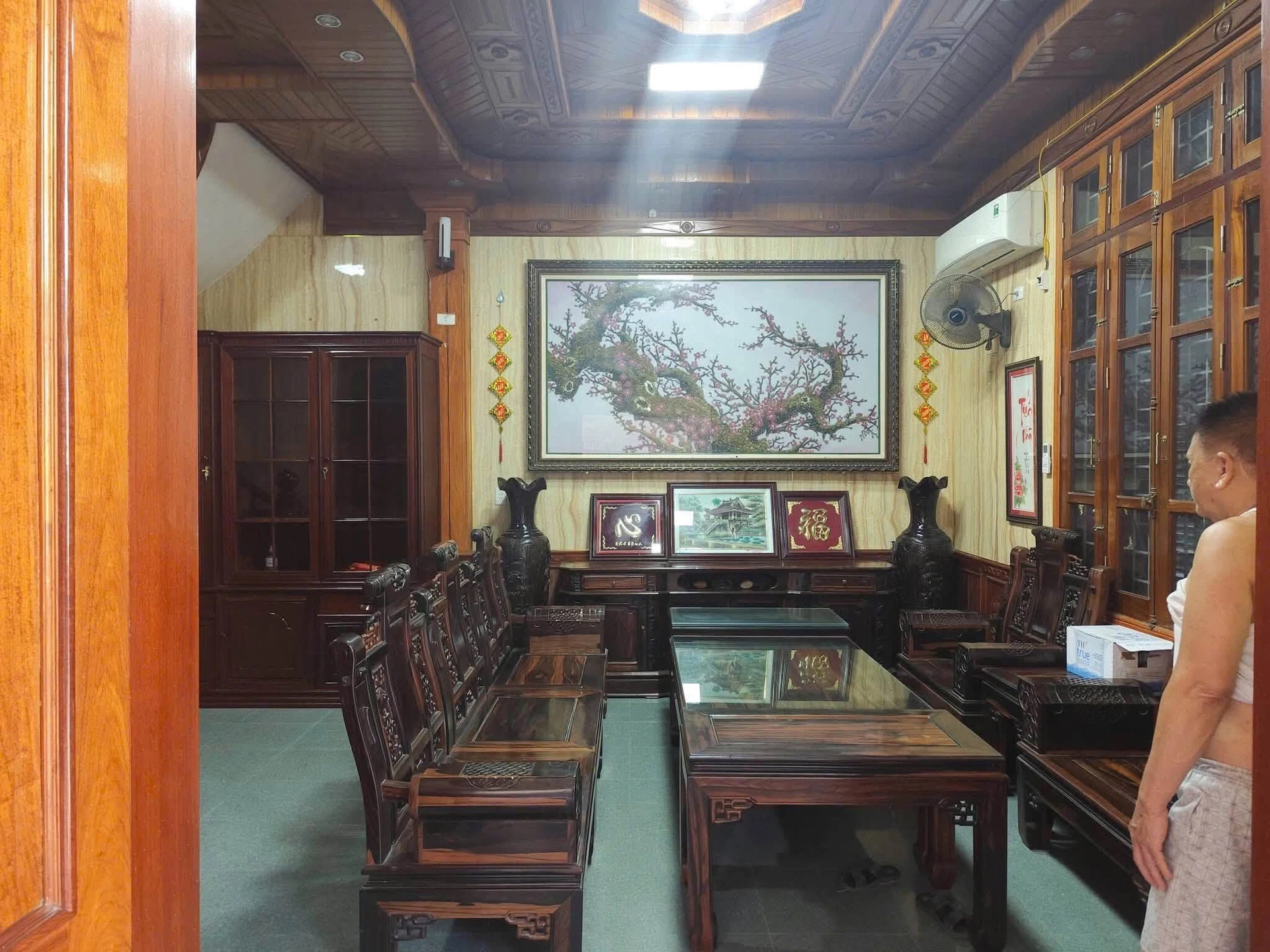 Cho thuê nhà 2 tầng 160m² Quán Bàu 10 triệu/tháng - Ảnh 1