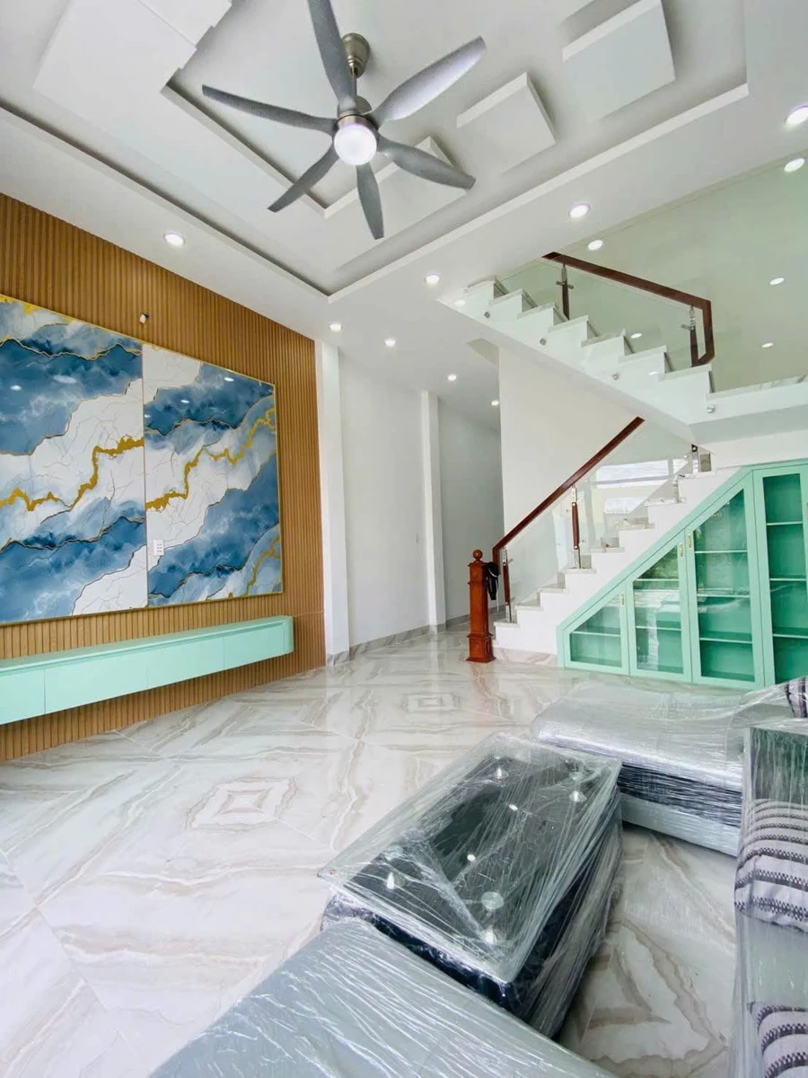 Bán nhà sổ hồng riêng 3PN 2WC, 96.6m² mặt tiền Tân Kim - Ảnh thu nhỏ 4