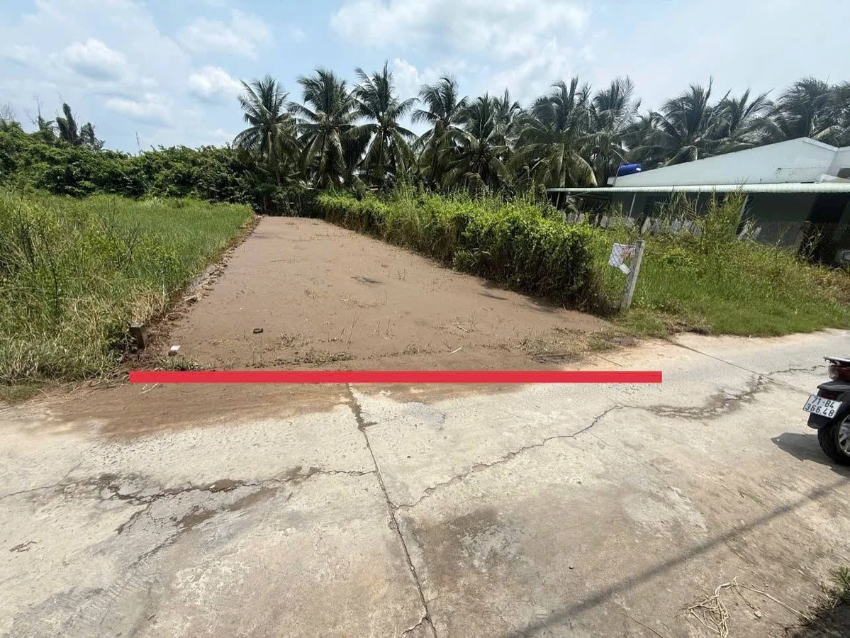 Bán đất thổ cư 200m2 Bình Phú Bến Tre 1 tỷ 390 - Ảnh thu nhỏ 3