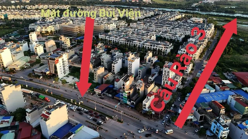 Bán đất mặt đường Bùi Viện, Vĩnh Niệm, Hải Phòng 168m2 ngang 8,4m, hơn 12 tỷ