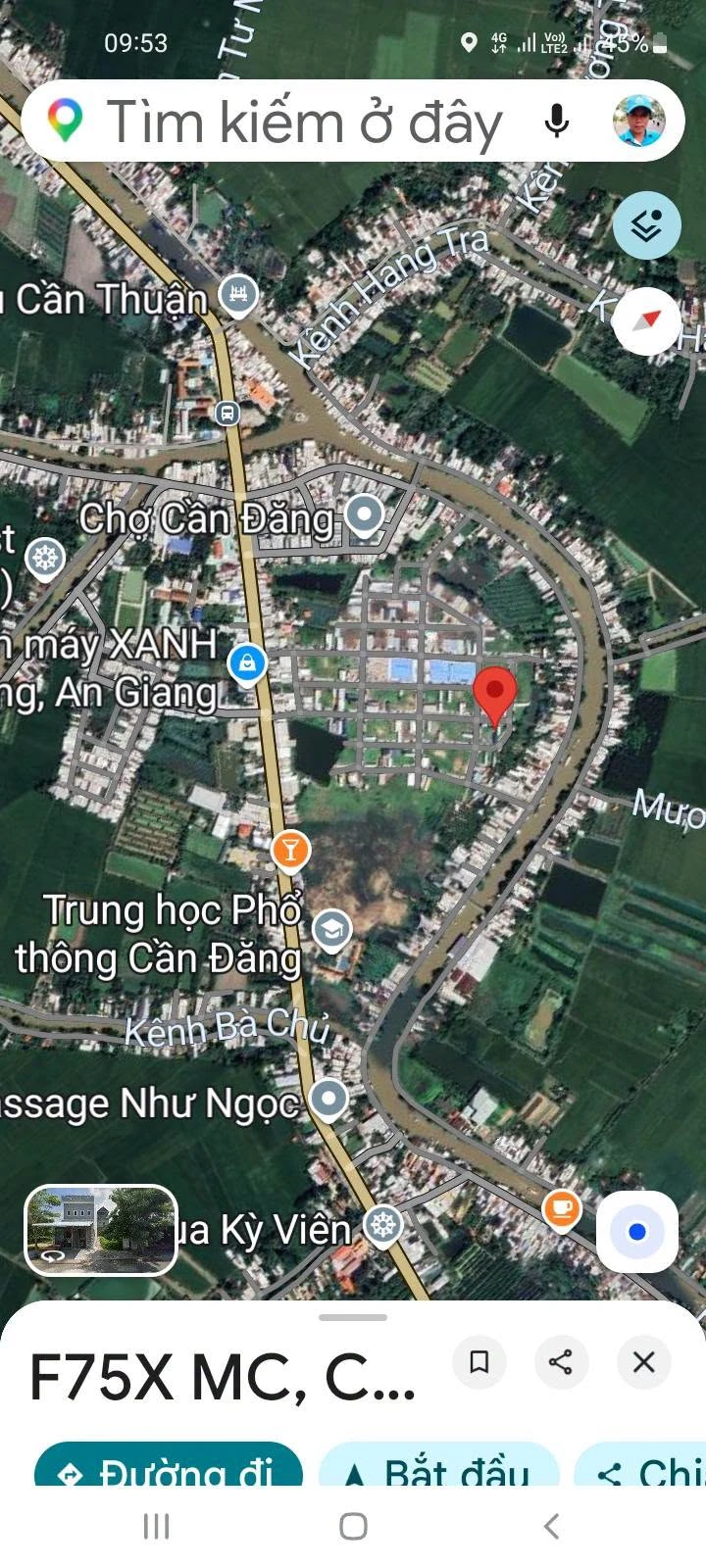 Bán nền góc 105m² Cần Đăng, Châu Thành, An Giang - Ảnh 1
