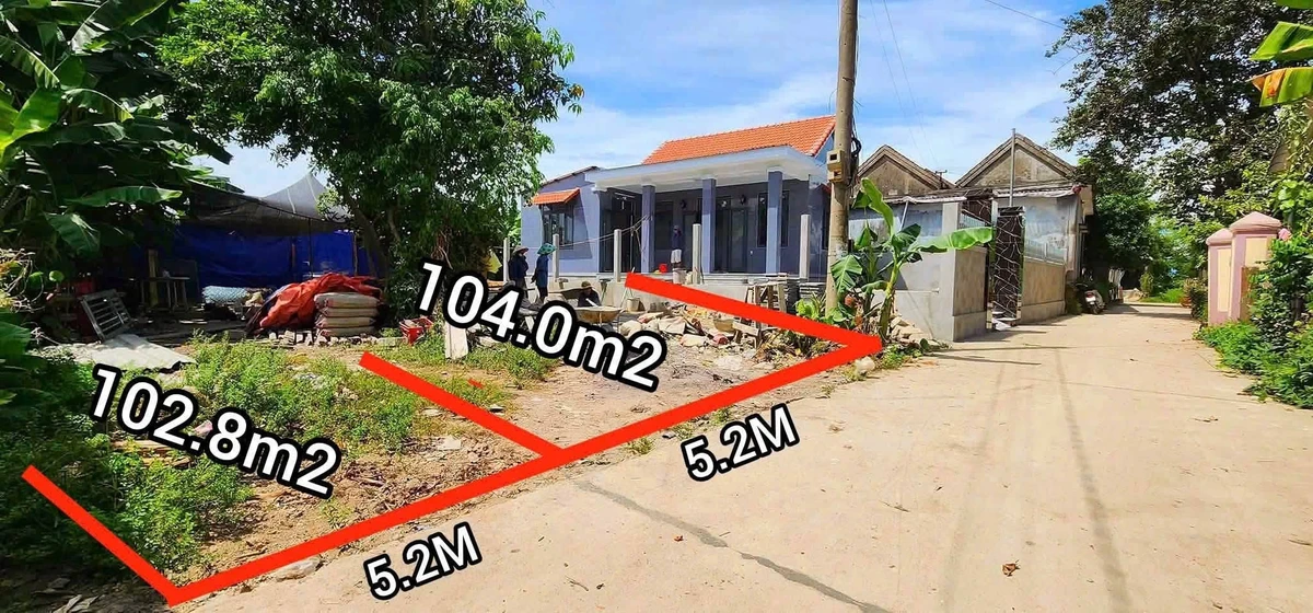 Bán đất nền Văn Giang Huế 100m2 giá 3 tỷ - Ảnh 1