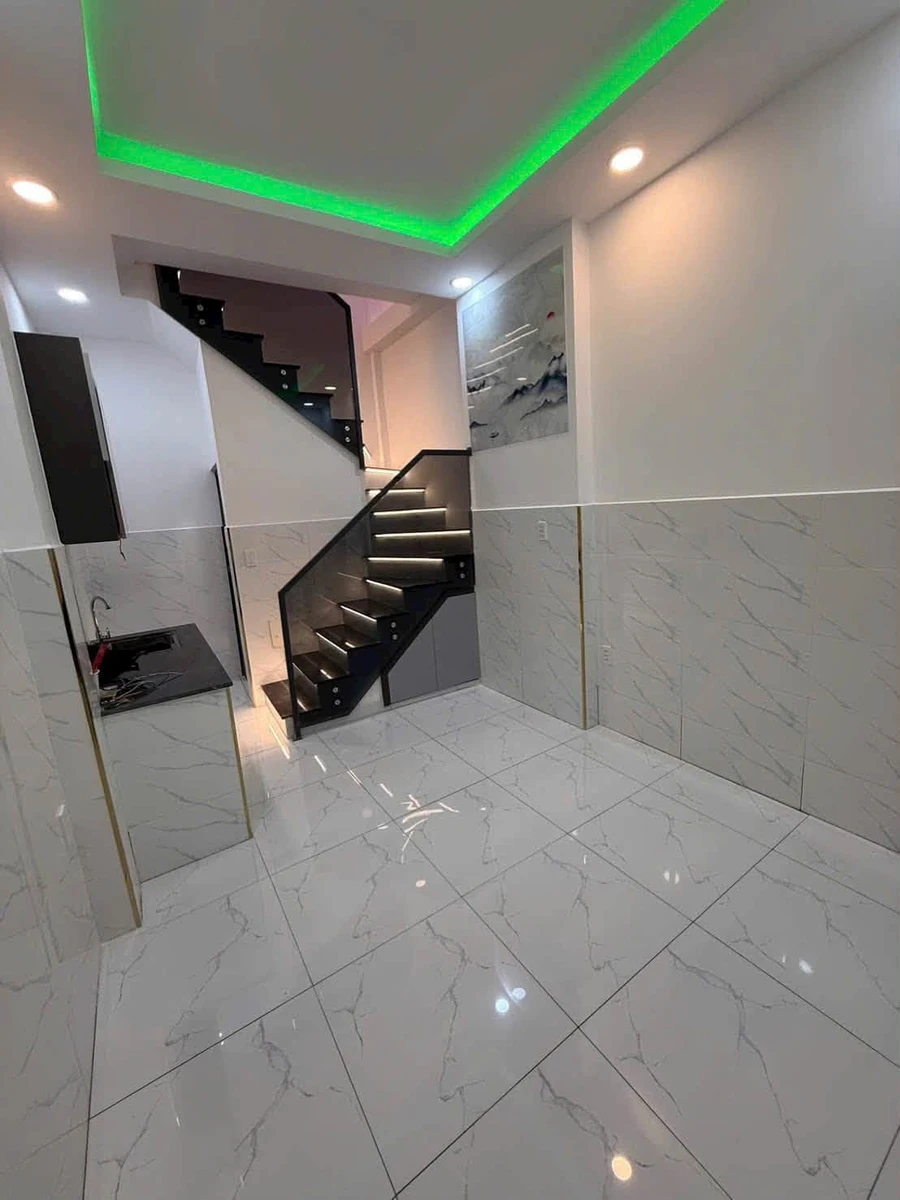 Bán nhà hẻm 19 Lý Đạo Thành, Phường 16, Quận 8, 13,8m2, 1 trệt 1 lầu, giá 2 tỷ 450 - Ảnh thu nhỏ 4
