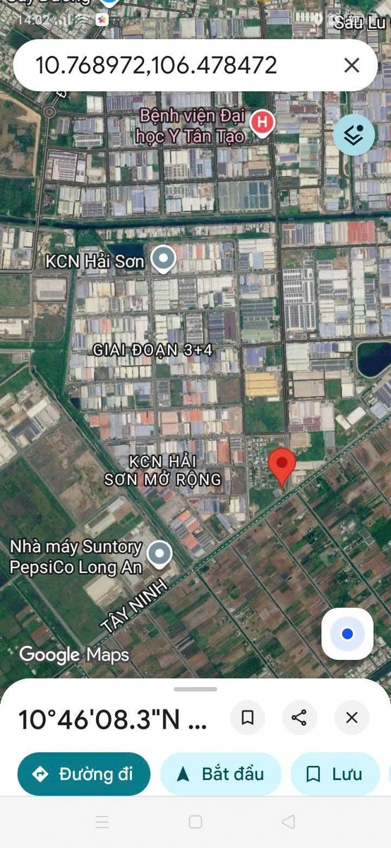 Bán nền thổ cư 100m² 1 tỷ 300 triệu ở Đức Hòa - Ảnh 1
