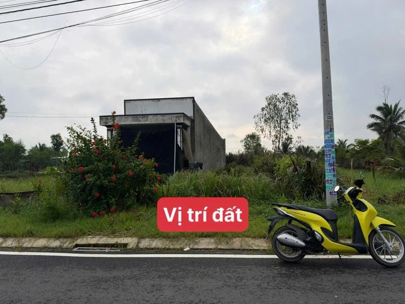 Bán đất thổ cư mặt tiền đường nhựa số 2, 5x39m, Bình Lợi, Xã Hoà Khánh, Tây Ninh