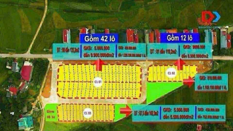 Bán đất nền 90m² tại Trại Hồng, Bắc Ninh, giá 1 tỷ