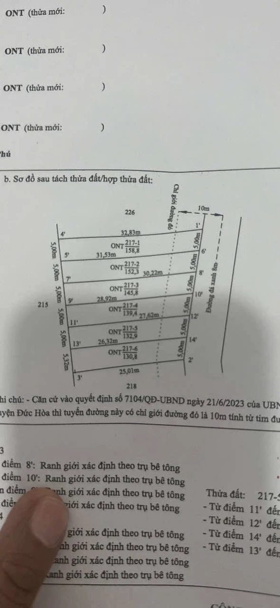 Bán đất nền Đức Hòa sát QL N2, 950 triệu/lô - Ảnh thu nhỏ 3