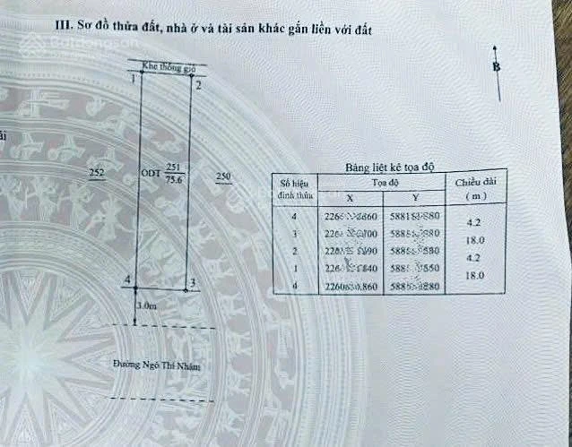 Bán nhà 4 tầng hướng Đông Nam mặt đường Ngô Thì Nhậm Thái Bình! - Ảnh thu nhỏ 3