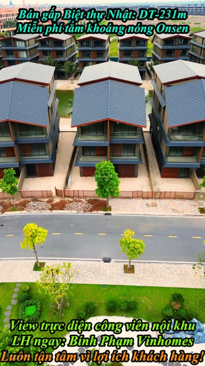 Bán biệt thự song lập Miyabi 231 m², view công viên, khoáng nóng Ikigai, Vũ Yên, Hải Phòng - Ảnh thu nhỏ 3