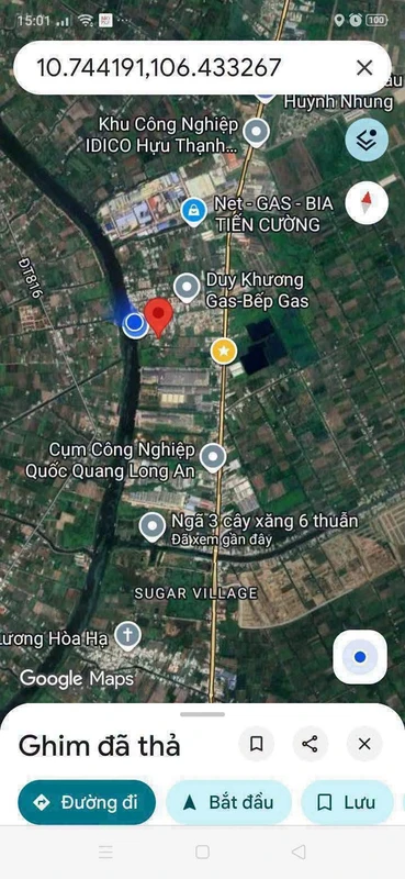 Bán nền đất thổ cư 20x20m (400m²) 2.3 tỷ Tây Ninh