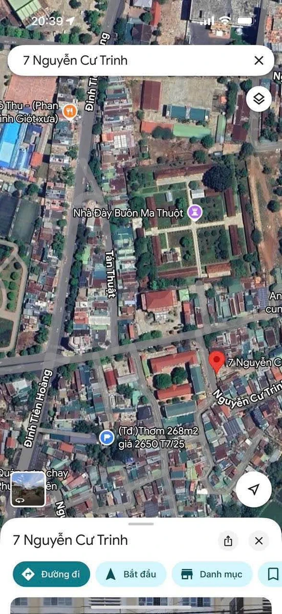 Bán đất mặt tiền Nguyễn Cư Trinh 124m² hướng Tây Khánh Hòa - Ảnh thu nhỏ 4