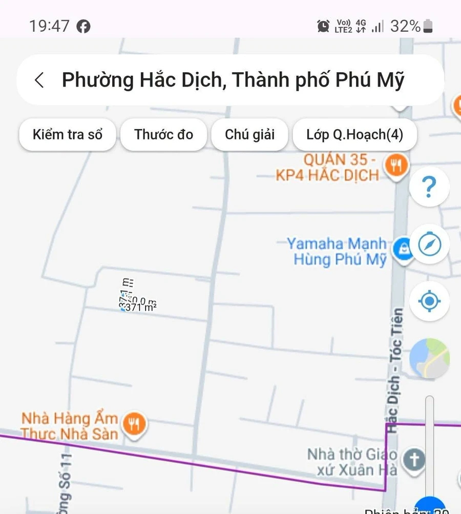 Bán lô đất góc 2 mặt tiền Phường Tân Thành 380 m² - 2.2 tỷ - Ảnh thu nhỏ 3