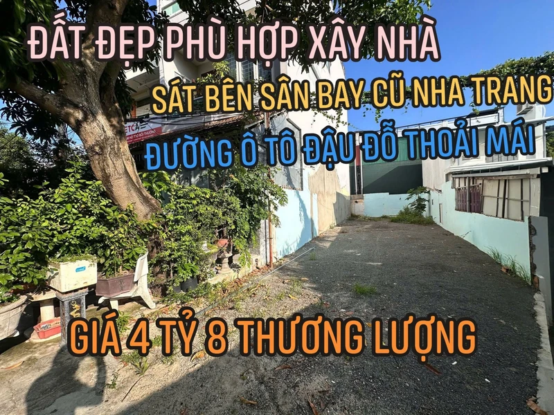 Bán lô đất hẻm ô tô Lê Hồng Phong, Nha Trang 87m2, 4,8 tỷ