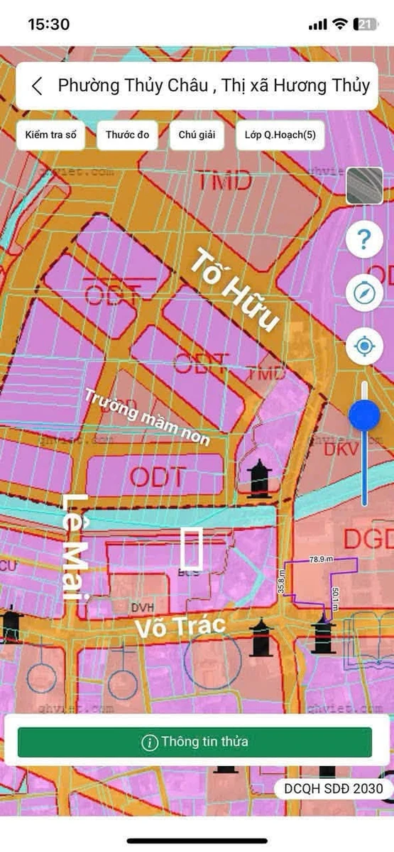 Bán đất 150m2 tại KQH Bầu Được, Thuỷ Châu, Huế - 1,62 tỷ - Ảnh thu nhỏ 3