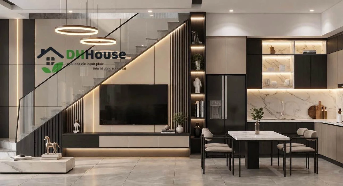 Bán nhà 1 trệt 1 lầu mặt tiền Hoàng Diệu Quận 7 - 1 tỷ 850 - Ảnh thu nhỏ 4