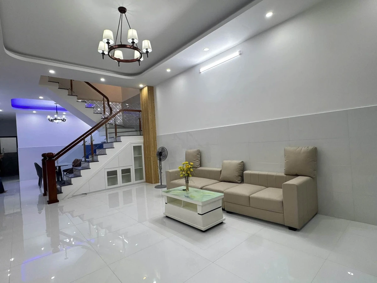 Bán nhà mới 1 trệt 1 lầu 4PN 100m² Gò Cát 6, Long Tâm 4.2 tỷ - Ảnh 1