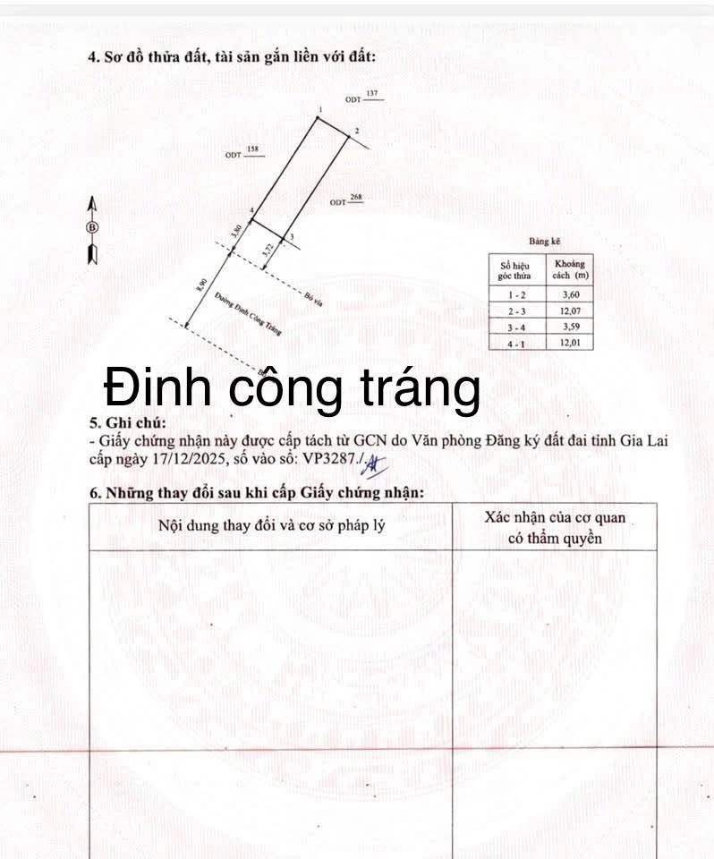 Bán đất mặt tiền đường Đinh Công Tráng, Quy Nhơn, 43m², giá 4,5 tỷ - Ảnh 1