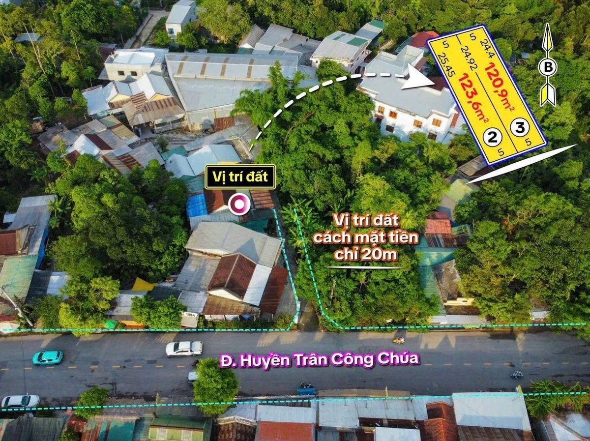 Bán đất 120m2 Huyền Trân Công Chúa khoảng 1,4 tỷ - Ảnh thu nhỏ 4