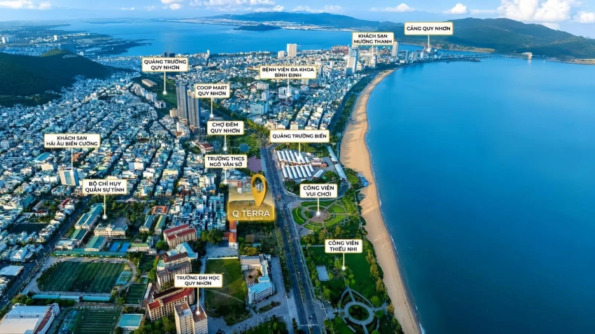 Q'Terra Quy Nhơn 2,56 tỷ sở hữu căn hộ view biển + quảng trường trung tâm, bàn giao full nội thất - Ảnh 1