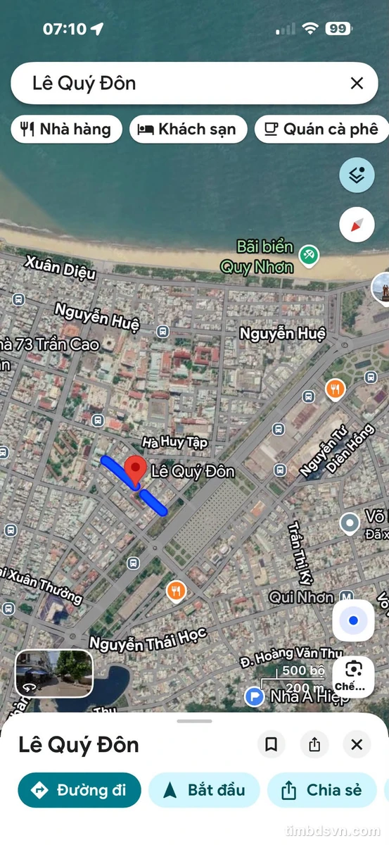 Bán nhà 3 tầng mặt tiền Lê Quý Đôn, Quy Nhơn, 78m² - Ảnh 1