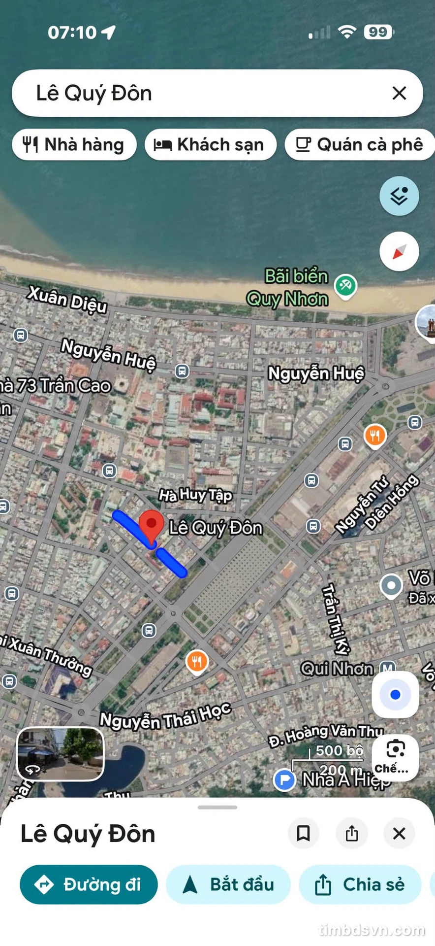 Bán nhà 3 tầng mặt tiền Lê Quý Đôn, Quy Nhơn, 78m² - Ảnh 1