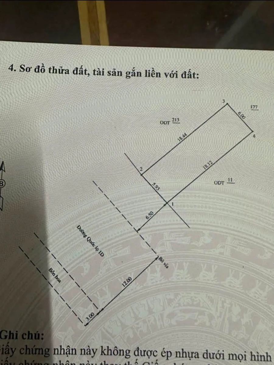 Bán đất 110m² mặt tiền Tây Sơn Quy Nhơn 3,95 tỷ - Ảnh 1