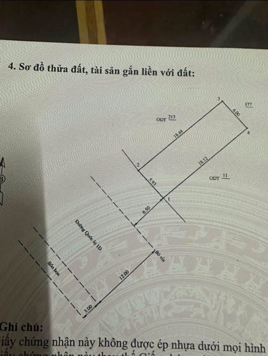 Bán đất 110m² mặt tiền Tây Sơn Quy Nhơn 3,95 tỷ - Ảnh 1