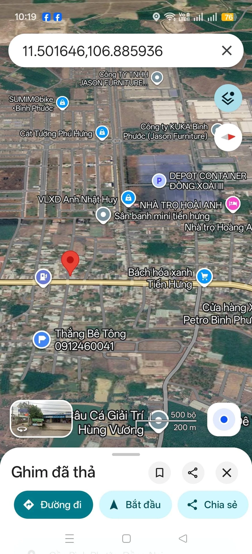 Bán đất Tiến Hưng 1750m2, gần khu công nghiệp - Ảnh 1