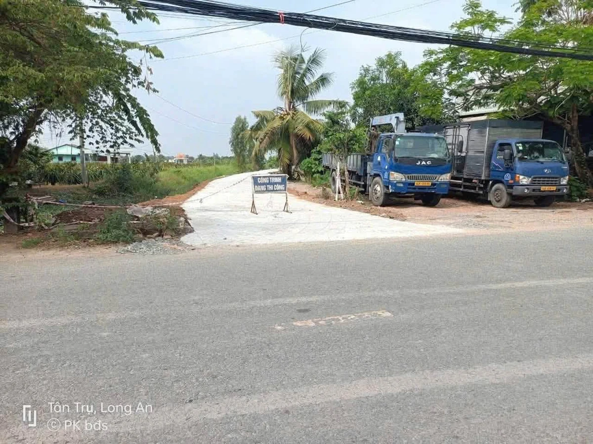 Bán đất 6x35m trung tâm Xã Tân Trụ, 1 tỷ 200 triệu - Ảnh thu nhỏ 3