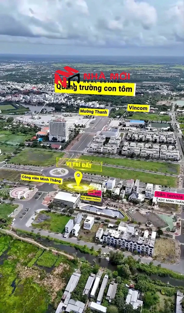 Bán nền đất KDC Minh Thắng Cà Mau 146m² - 3.6 tỷ - Ảnh thu nhỏ 2